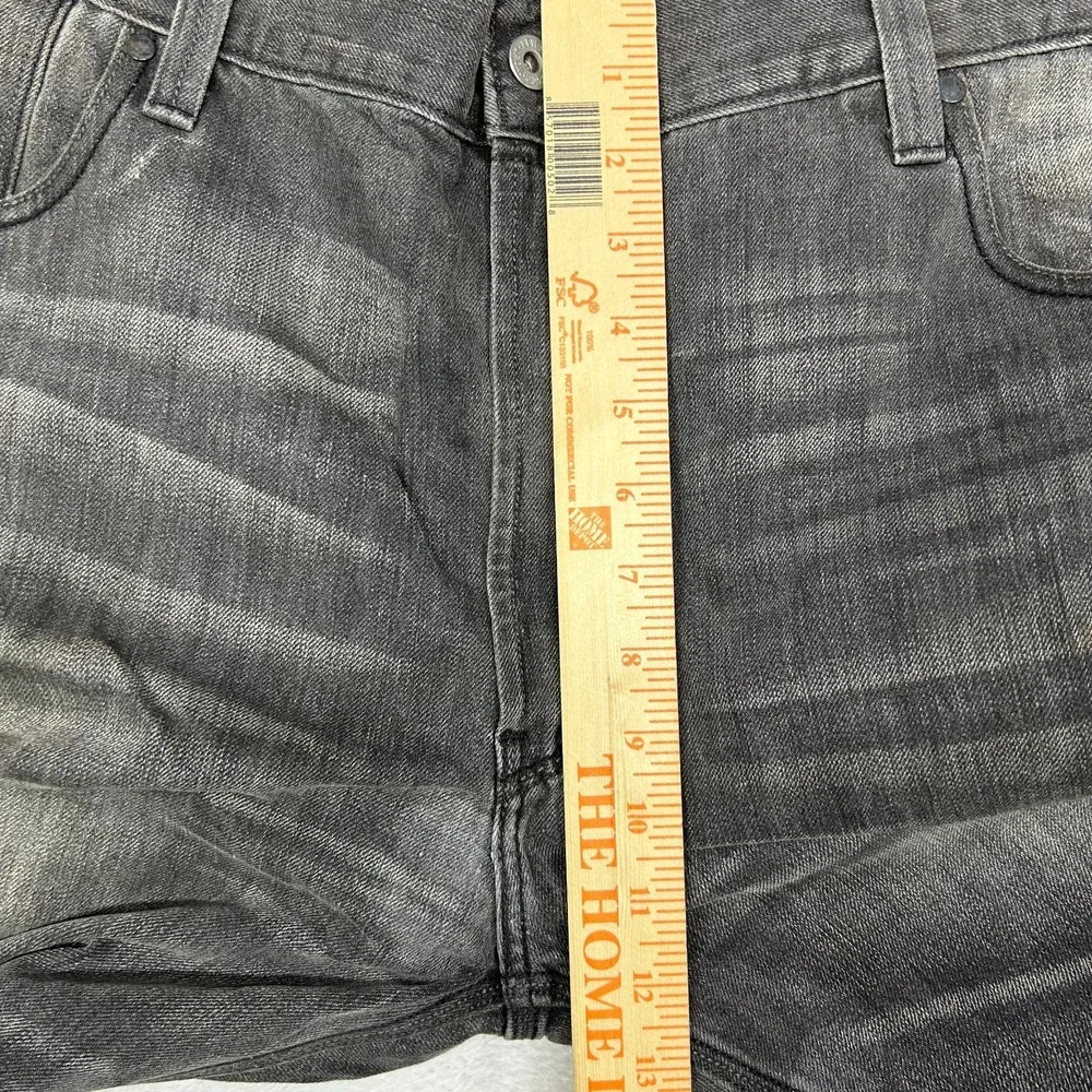 Levi's 514 Slim Straight Jeans Men's Gray Denim‎ Pockets Classic Zip Fly - 42X30